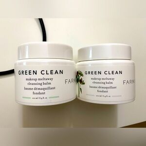 【NEW】Two FARMACY Green Clean makeup meltaway cleansing balm 100ml/3.4 fl. oz